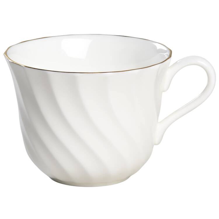 Gold Chelsea Flat Cup by Wedgwood