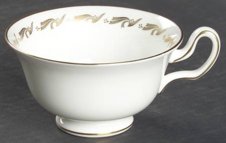 Golden Fleece Peony Shape Footed Cup