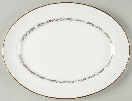 Golden Fleece 15" Oval Serving Platter