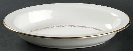 Golden Fleece 10" Oval Vegetable Bowl
