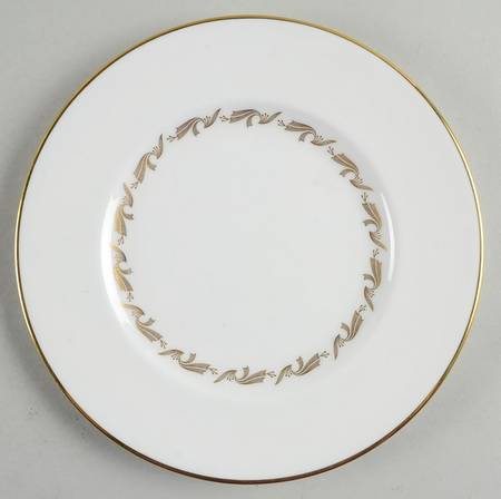 Golden Fleece Salad Plate