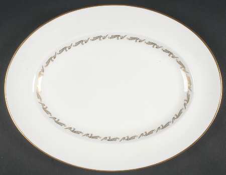 Golden Fleece 13" Oval Serving Platter