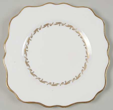 Golden Fleece Square Salad Plate
