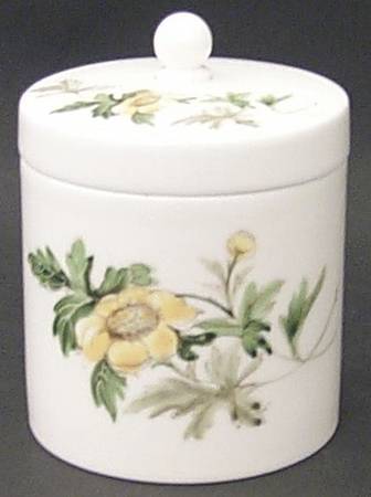 Golden Glory Candy Jar & Lid