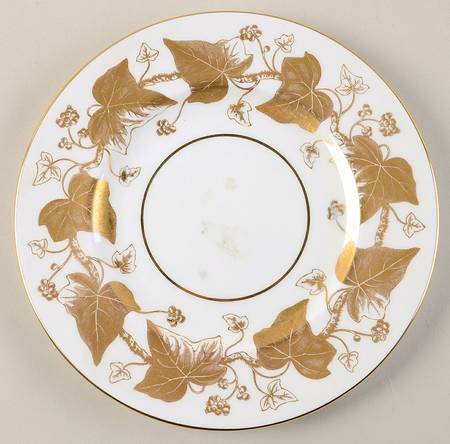 Golden Ivy Salad Plate