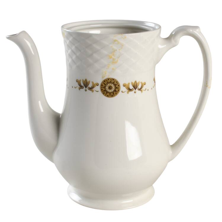 Gold Medallion Coffee Pot No Lid
