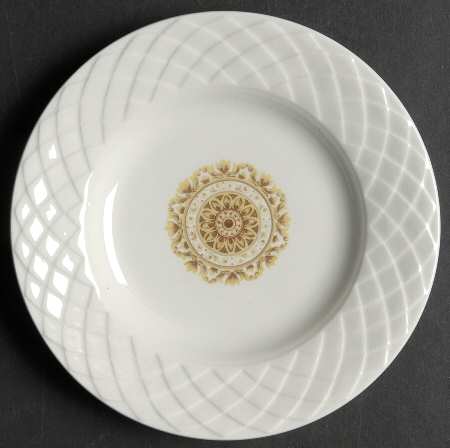 Gold Medallion Bread & Butter Plate
