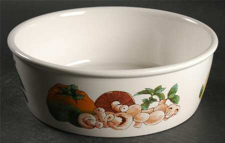 Gourmet 8" Round Vegetable Bowl