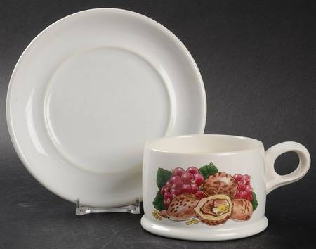 Gourmet Flat Cup & Saucer Set