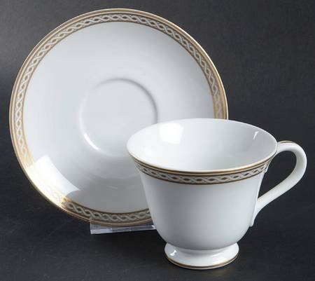 Granville Footed Cup & Saucer Set