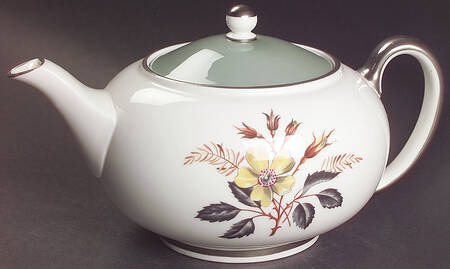 Greenwood (Bone) Teapot & Lid