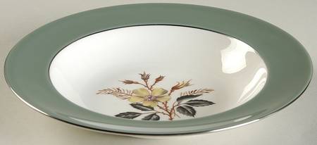 Greenwood (Bone) Rim Soup Bowl
