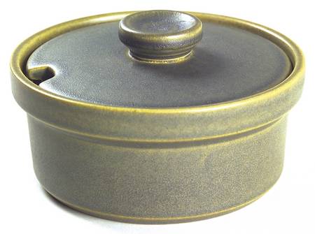 Greenwood (Earthenware) Sugar Bowl & Lid