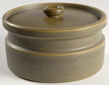 Greenwood (Earthenware) 1.25 Qt Round Covered Casserole