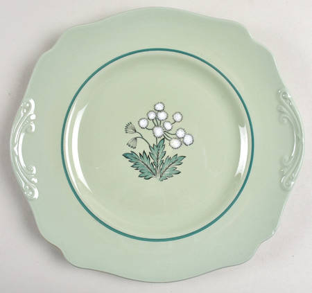 Greensleeves Square Cake Plate