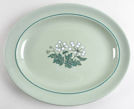 Greensleeves 14" Oval Serving Platter
