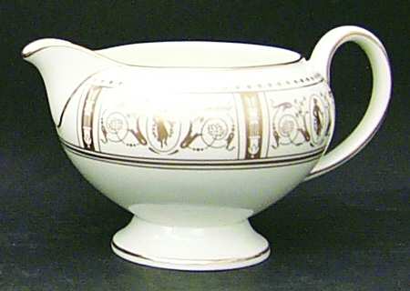Grecian Gold Leigh Shape Creamer