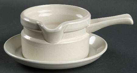 Greystone Gravy Boat & Underplate
