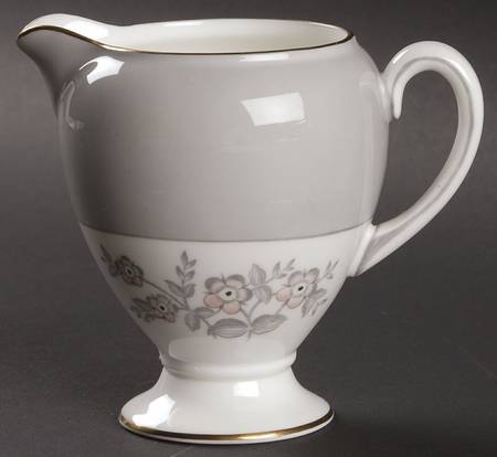 Grey Friar Pink Globe Shape Creamer