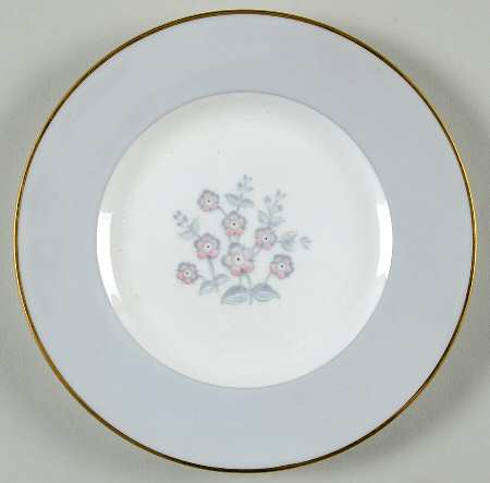 Grey Friar Pink Bread & Butter Plate