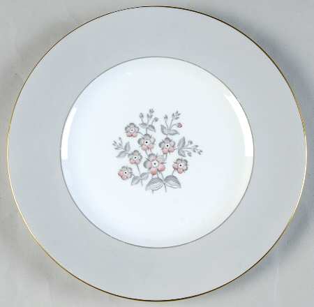 Grey Friar Pink Salad Plate