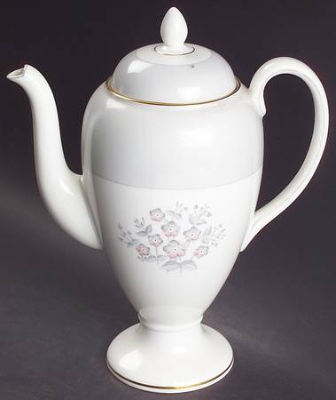 Grey Friar Pink Coffee Pot & Lid