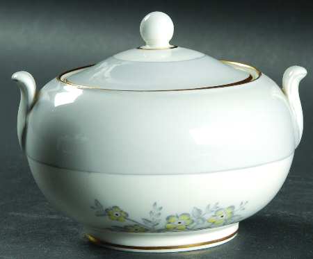 Grey Friar Yellow 146 Shape Sugar Bowl & Lid