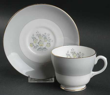 Grey Friar Yellow Footed Cup & Saucer Set