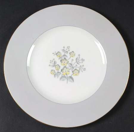 Grey Friar Yellow Luncheon Plate