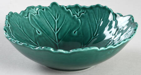 Green Glaze Coupe Cereal Bowl