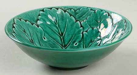 Green Glaze Coupe Cereal Bowl