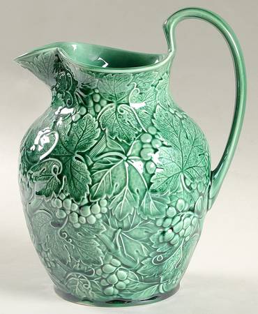 Green Glaze 56 Oz Pitcher