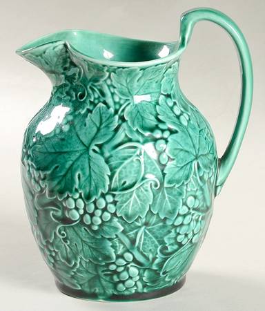 Green Glaze 24 Oz Pitcher