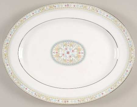Griffons 15" Oval Serving Platter
