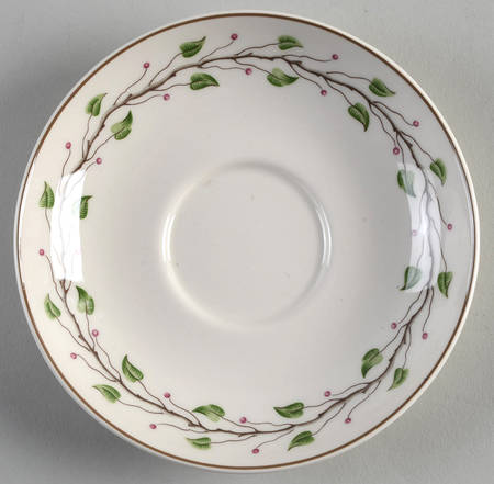 Green Leaf Saucer