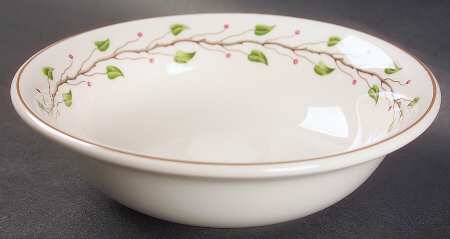 Green Leaf Coupe Cereal Bowl