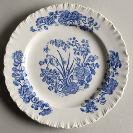 Groups Blue (Shelledge) Salad Plate