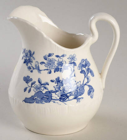 Groups Blue (Shelledge) Creamer by Wedgwood