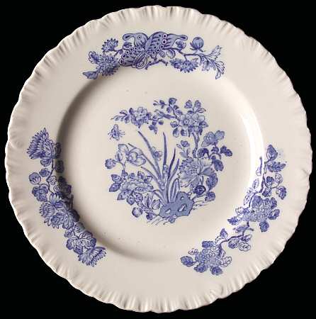 Groups Blue (Shelledge) Bread & Butter Plate