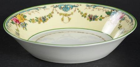 Grosvenor (W697, Cream Rim) Fruit/Dessert (Sauce) Bowl