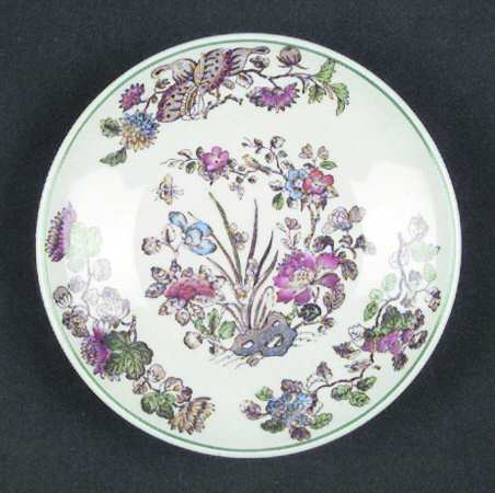 Groups Multicolor (Smooth, Green Verge) Saucer for Demitasse Cup