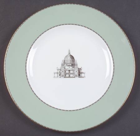 Grand Tour Salad Plate