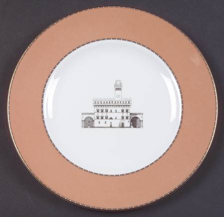 Grand Tour Salad Plate