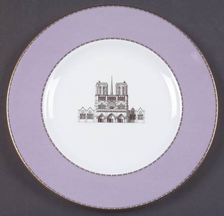 Grand Tour Salad Plate
