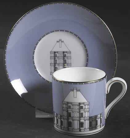 Grand Tour Bond Shape Demitasse Cup and Saucer Set
