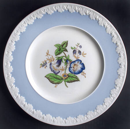Hampton Court (Blue Rim) Dinner Plate