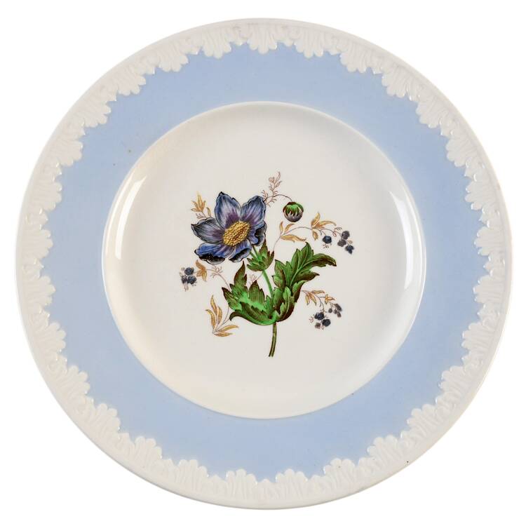 Hampton Court (Blue Rim) Salad Plate