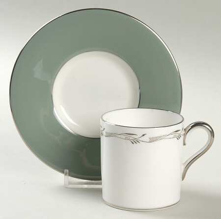 Halford Bond Shape Demitasse Cup and Saucer Set