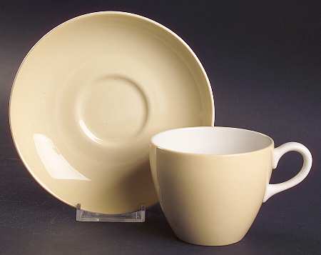 Harvest Moon Flat Cup & Saucer Set