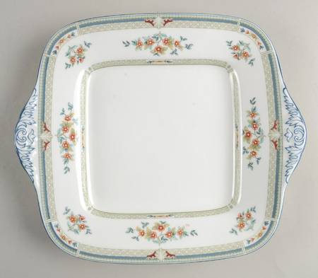 Hampshire Square Handled Cake Plate